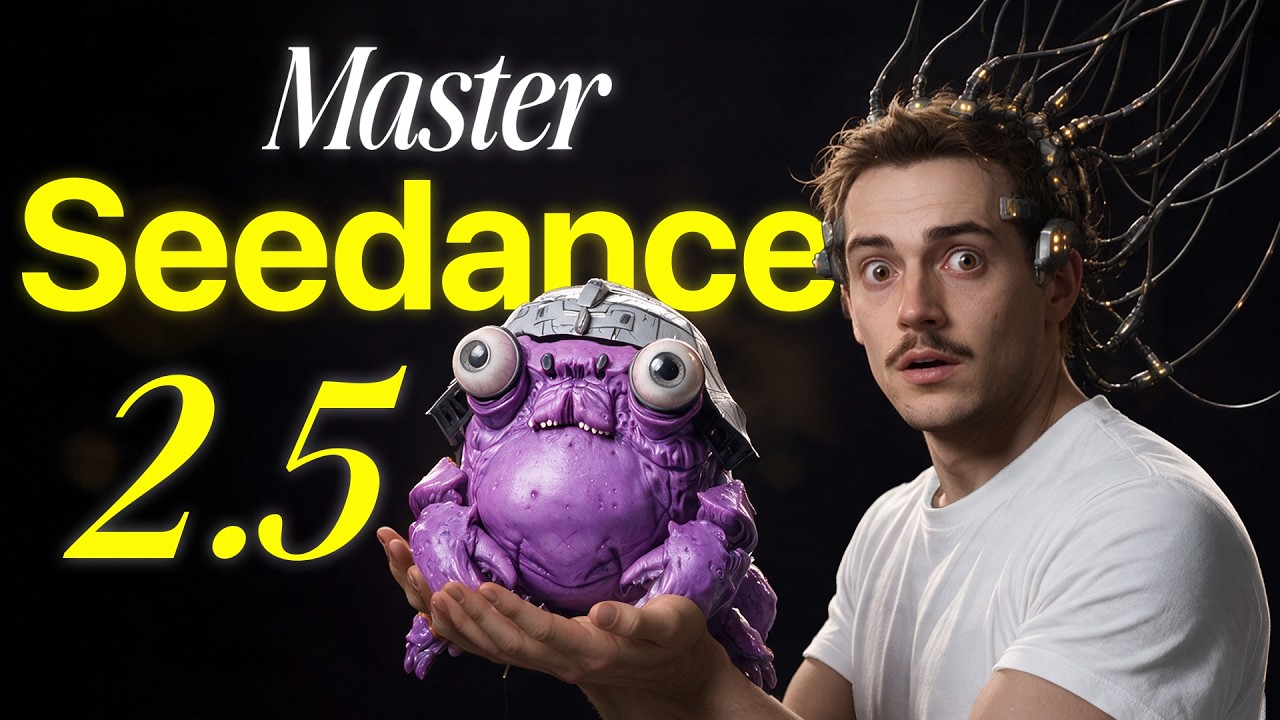 Seedance 2.5 is an ABSOLUTE MONSTER - Master it in 20 minutes