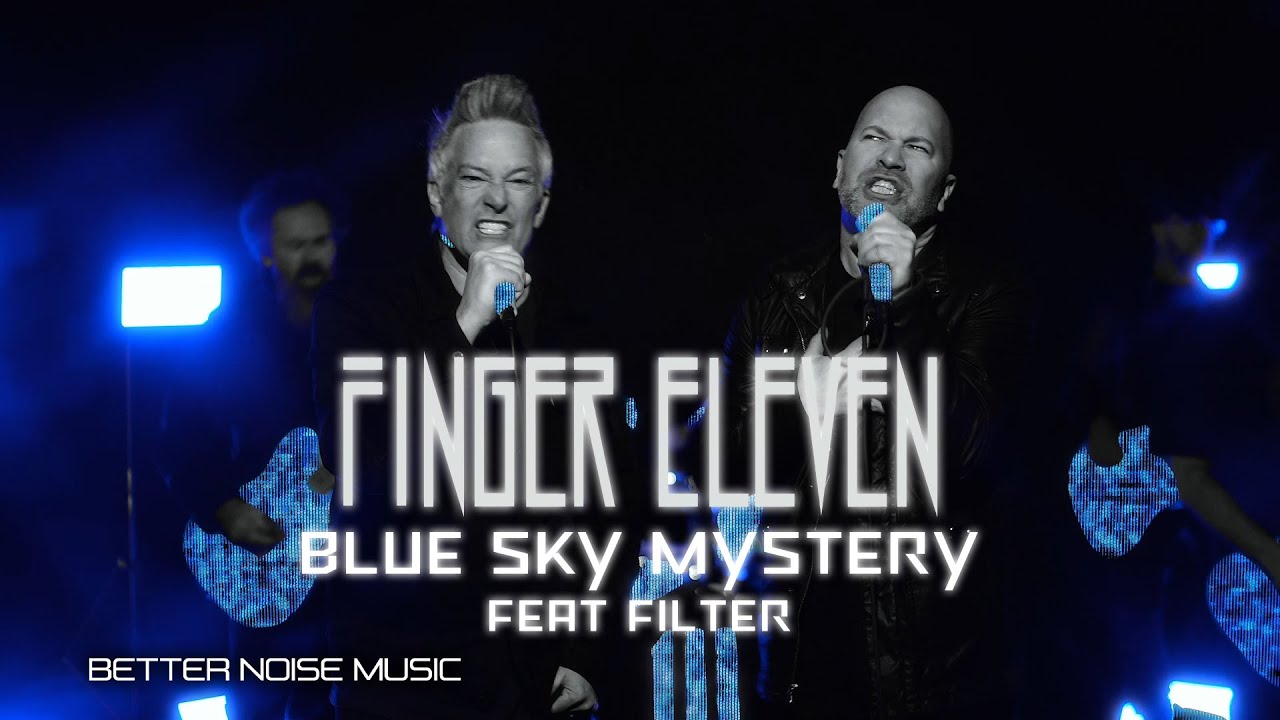Finger Eleven ft Filter - Blue Sky Mystery (Official Music Video)
