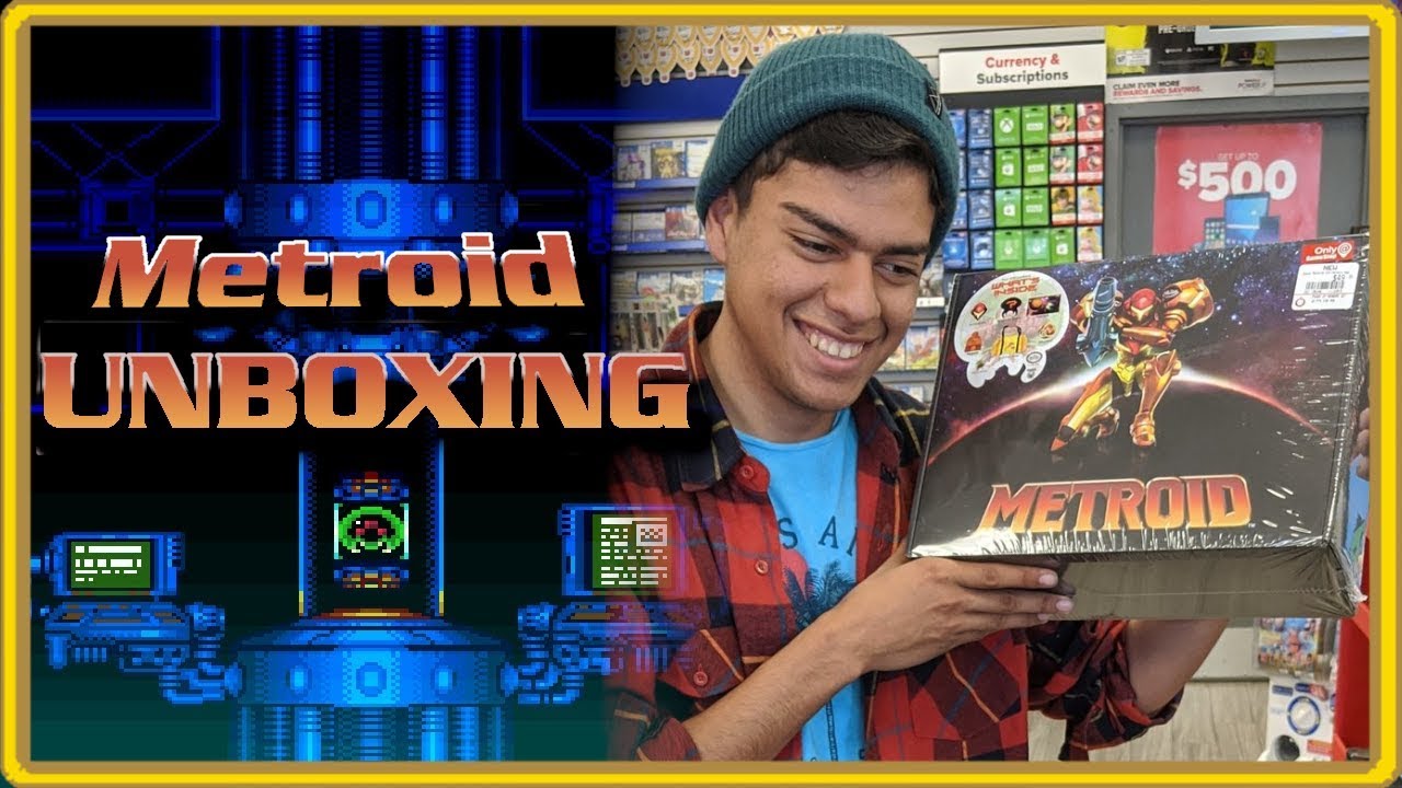 Metroid Samus Returns Collector Box Unboxing Video!