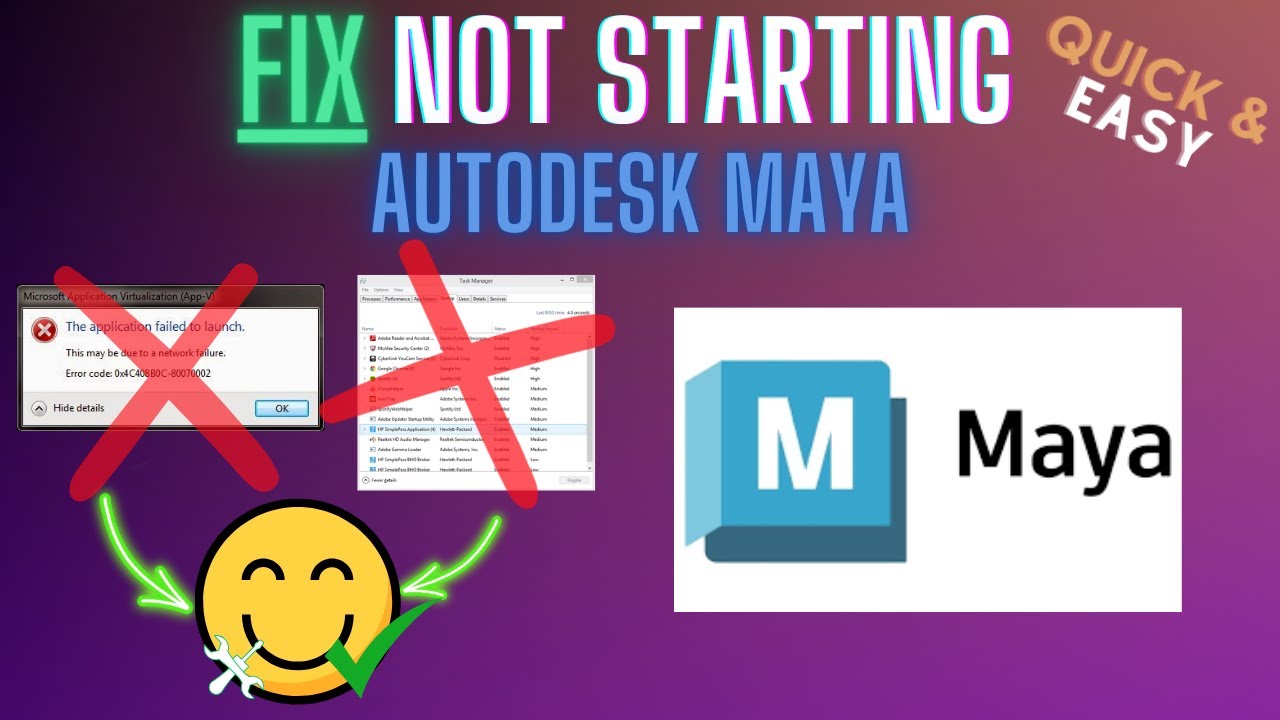 Autodesk Maya Not Starting? How to Fix Launch Issues, Black Screen, Failed Startup &ndash; Full Tutorial