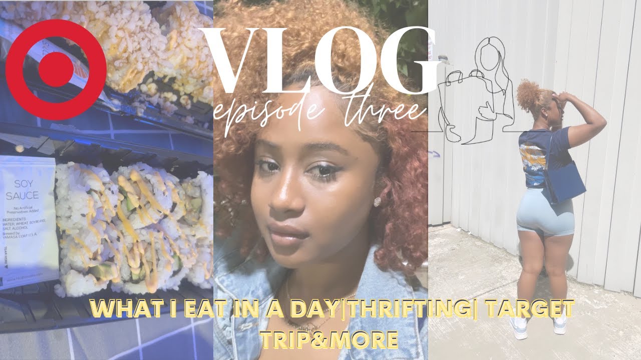 WEEKLY VLOG: WHAT I EAT AT COLLEGE | THRIFTING | TRIPS TO TARGET & MORE #HBCU #VLOGS | ARILABADDIE