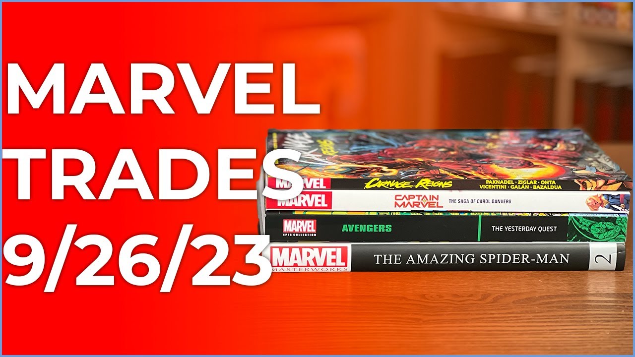 New Marvel Books 9/26/23 |  AVENGERS EPIC: THE YESTERDAY QUEST | MMW: THE AMAZING SPIDER-MAN VOL. 2