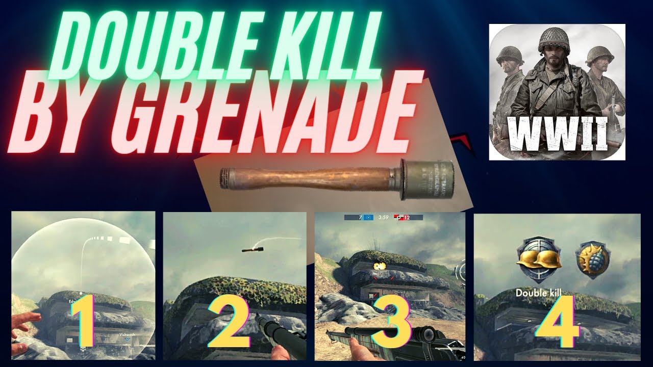 Double killed by Grenade | World war Heroes II  Game play | 