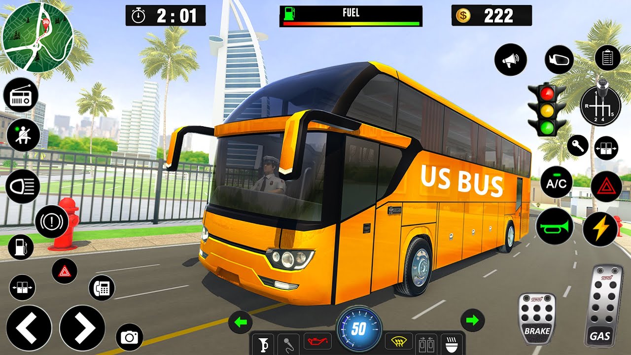 US Bus Simulator: Coach Bus 3D