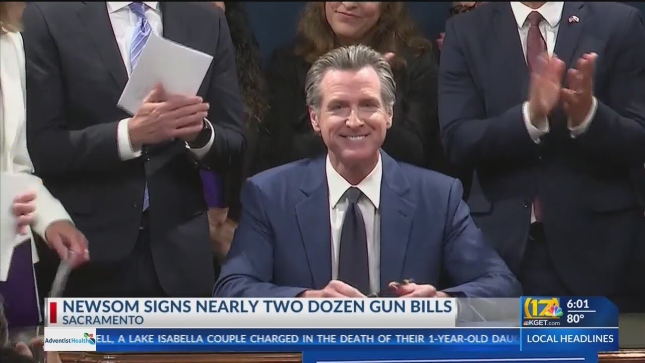 News from the California Capitol: Newsom signs nearly two dozen gun bills