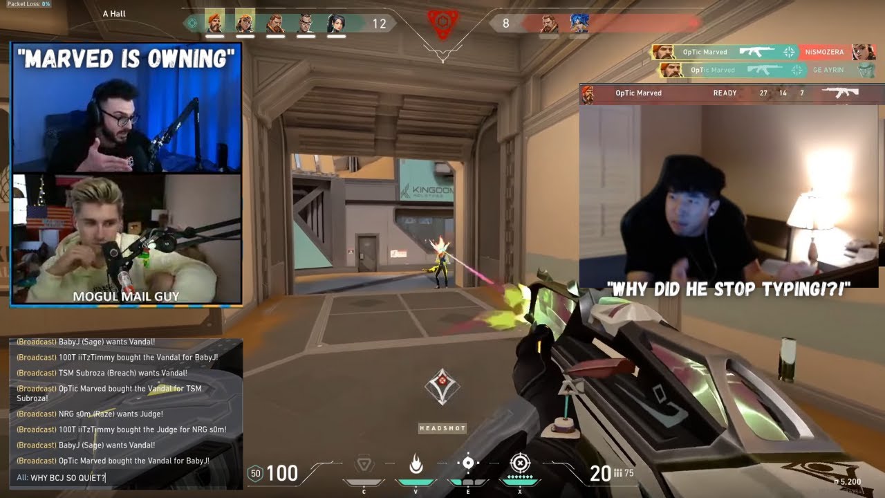 Marved(31KILLS) DEMOLISHED Team BCJ & Tells EG BCJ To be QUIET!