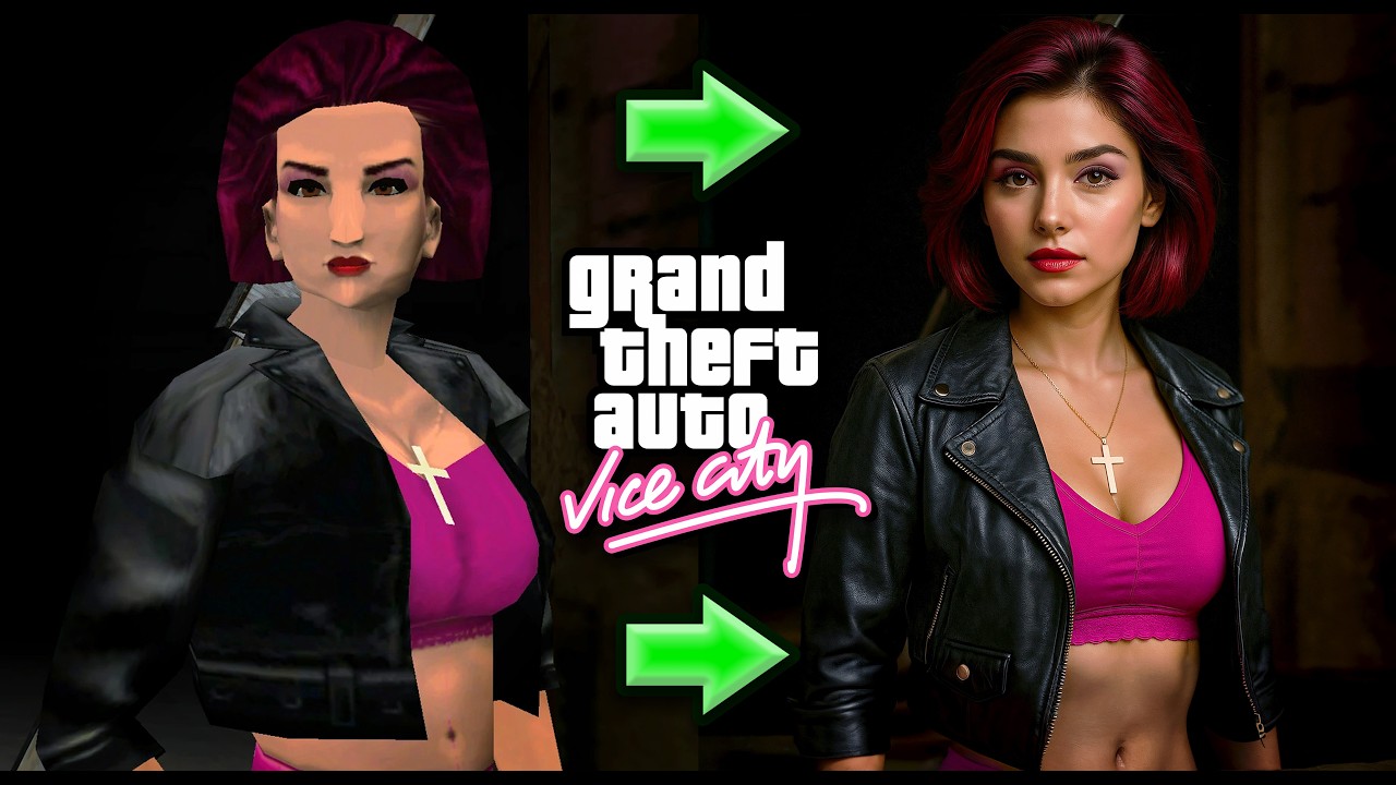 All GTA Vice City Characters – Faithfully Brought to Life