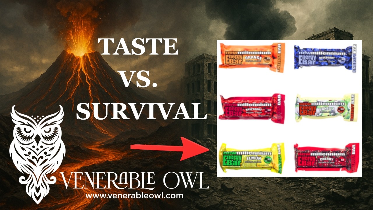 Emergency Bars Taste Test