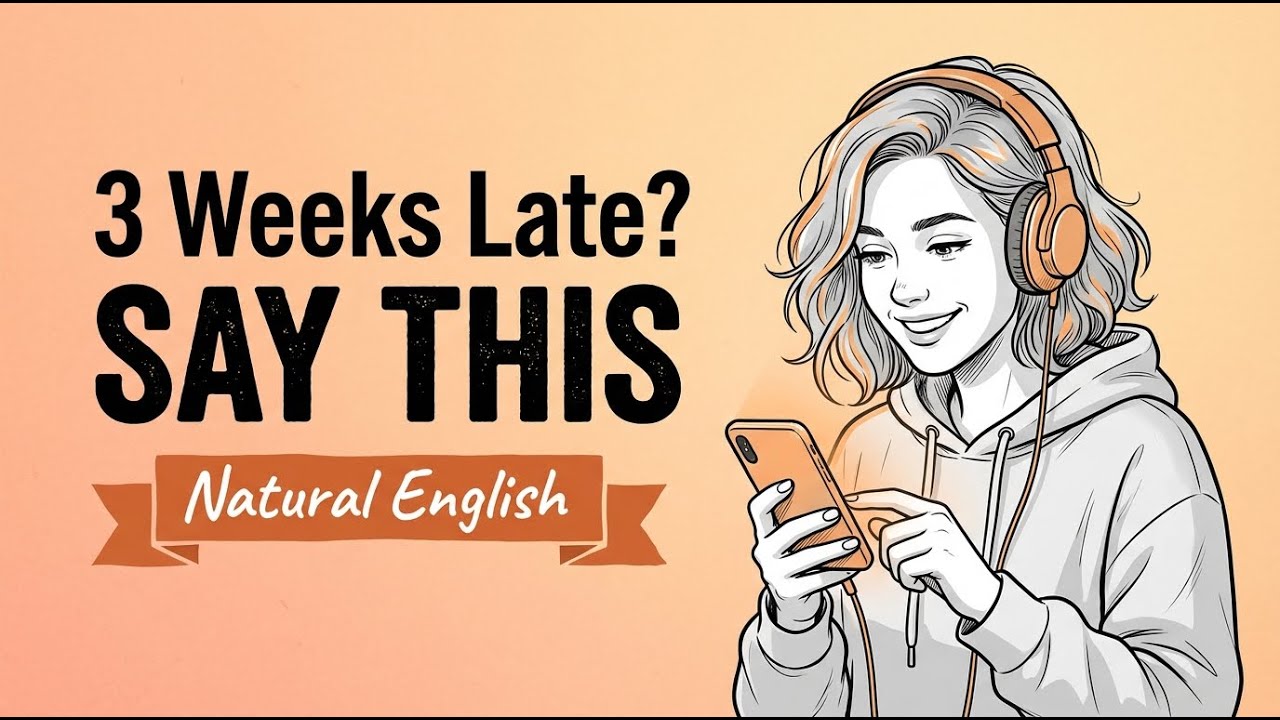 What to Say When You Haven't Texted in Weeks || Real English Practice
