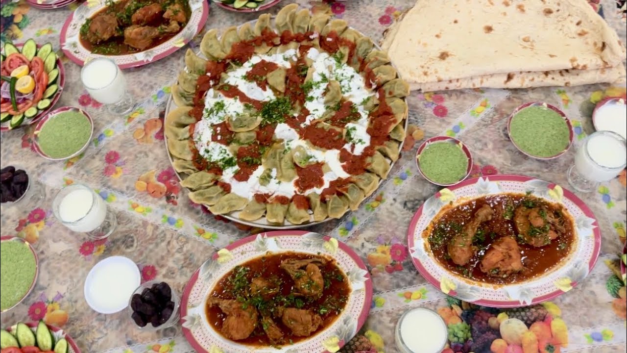 تیاری برای افطاری