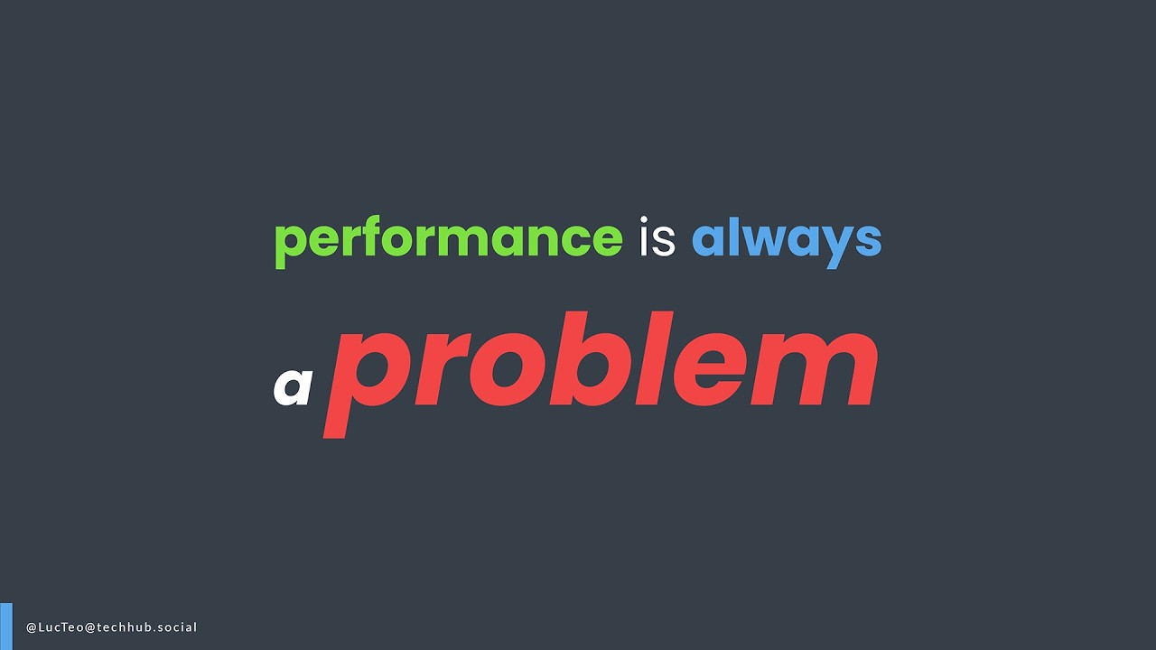Why Performance in Programming Is Always a Problem - Lucian Radu Teodorescu - ACCU 2025 Short Talks