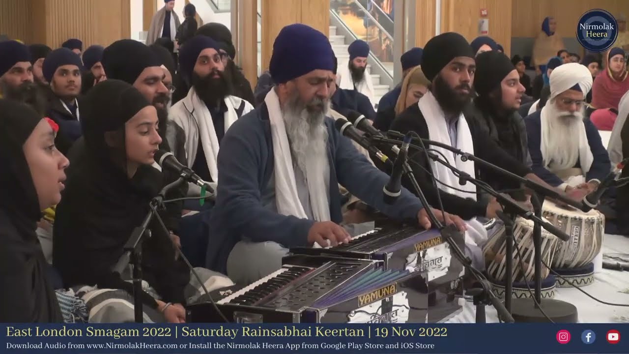 Bhai Jagdev Singh East London Smagam Rainsabhai 19 Nov 2022 | Shabad Gurbani Keertan
