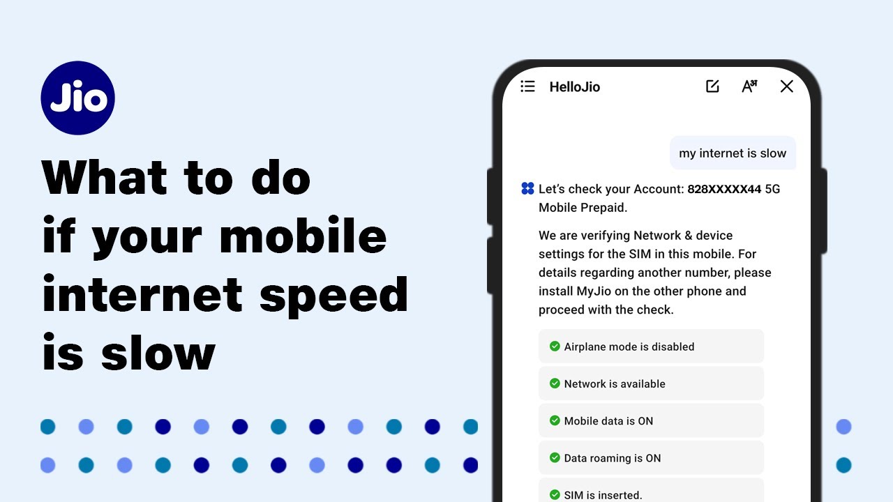 What to do if your mobile internet speed is slow