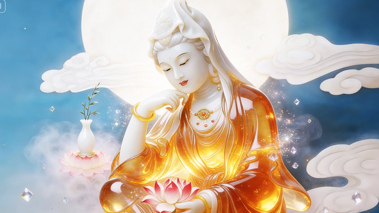 Mẹ Quan Âm Che Chở: Ngủ Ngon & Bình An | Bát Nhã Tâm Kinh | Guan Yin Meditation | 观音 | 보살 | พระแม่