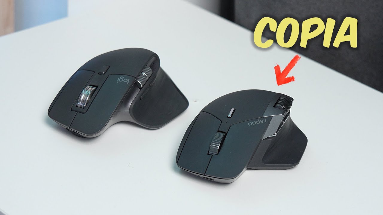 Hicieron una copia barata del MX Master 3S | Rapoo MT760L
