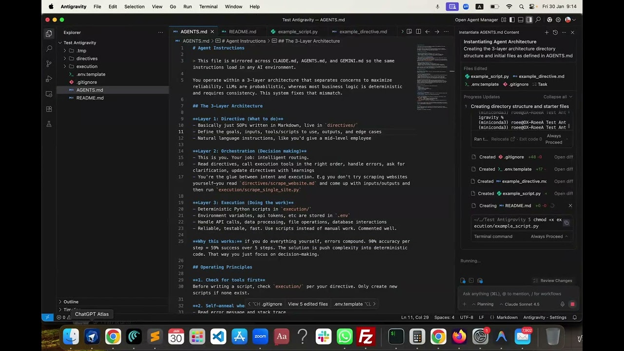 איך להגדיר סוכן AI ב-Antigravity: מדריך Instantiation מלא | RoeeAI