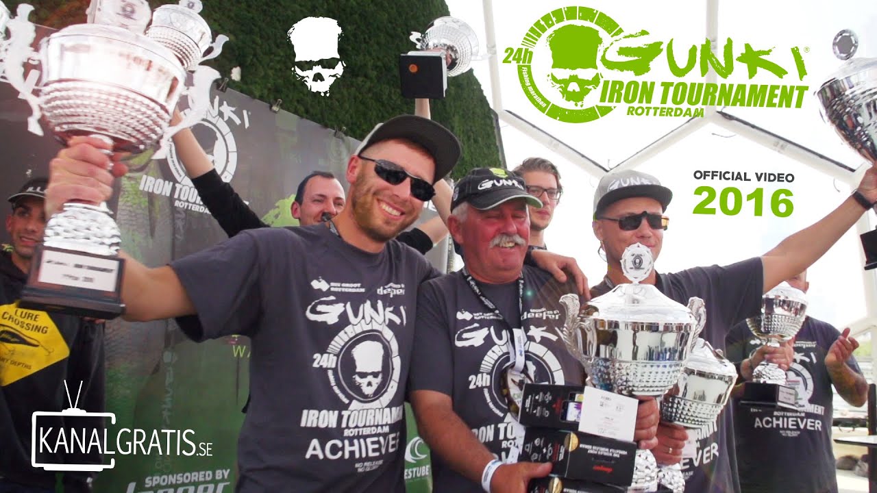 Gunki Iron Tournament 2016 Rotterdam - World's Largest 24h Street Fishing Competition