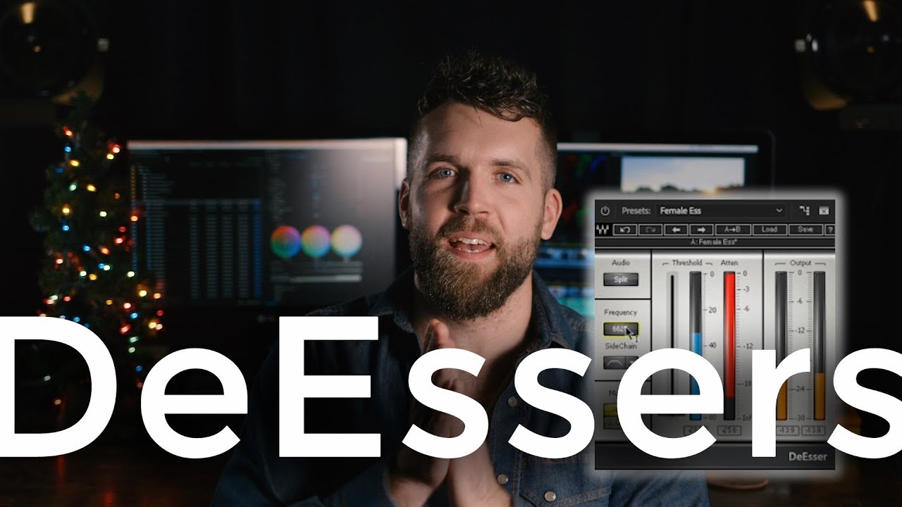 What is a DeEsser? // AUDIO Production Tools Part III of V // How to use a DeEsser tutorial