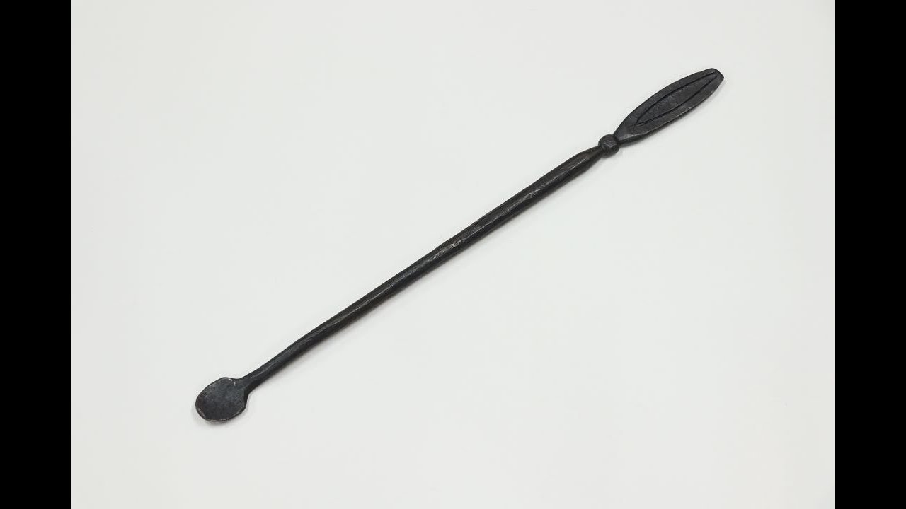 Forging A Cocktail Stirring Spoon