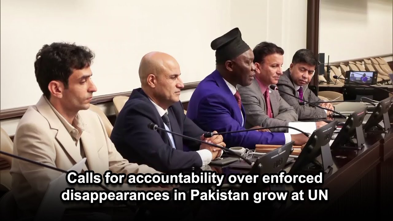 Calls for accountability over enforced disappearances in Pakistan grow at UN