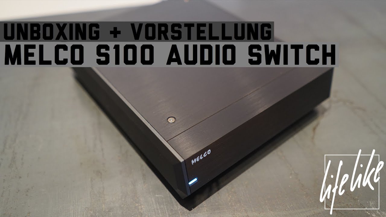 Melco S100 Audio Switch I Life Like HiFi Studios