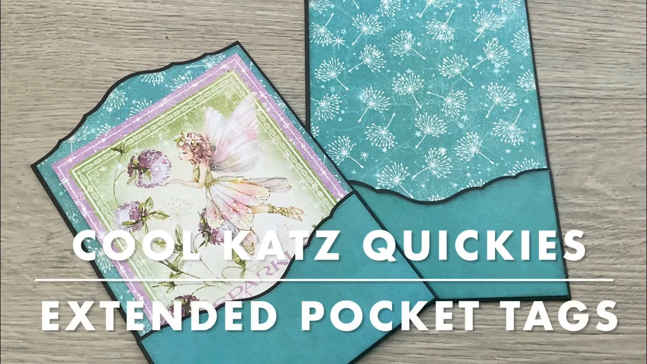 Cool Katz Quickies - Extended Batwing Pockets Tags for 6x4 Photos