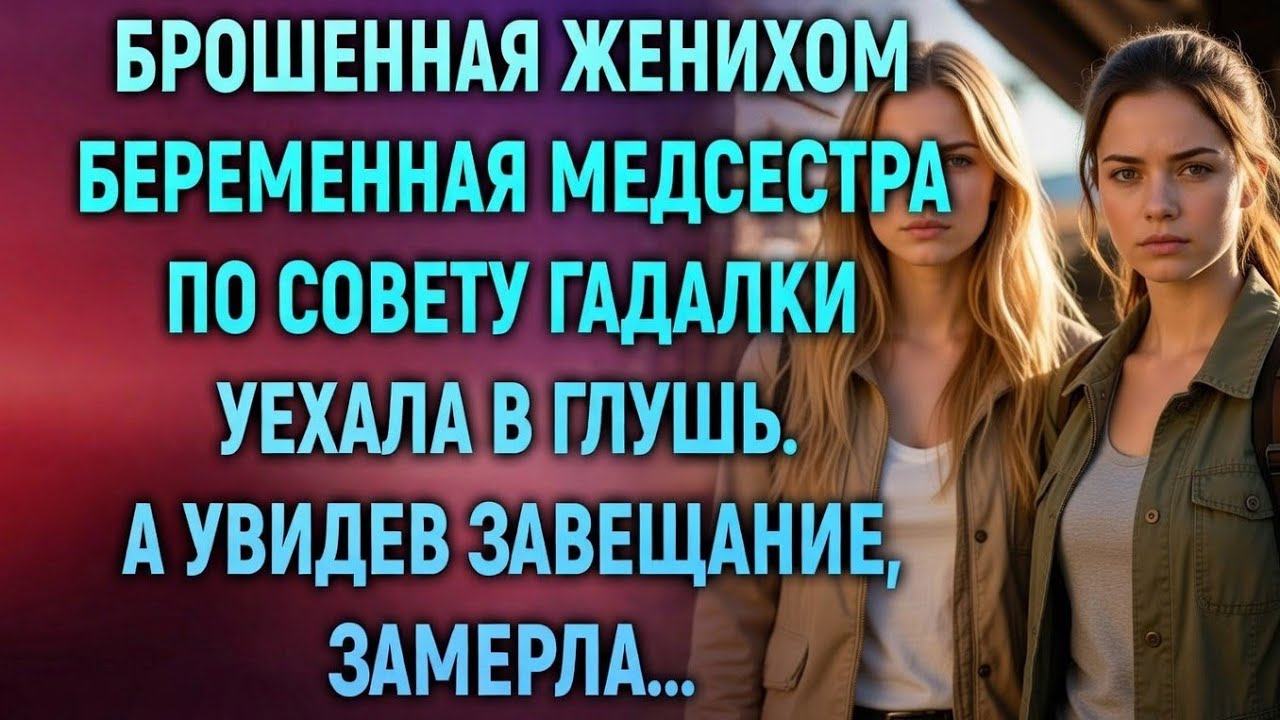 Беременную медсестру бросили перед свадьбой… Но найденное в глуши завещание изменило всё