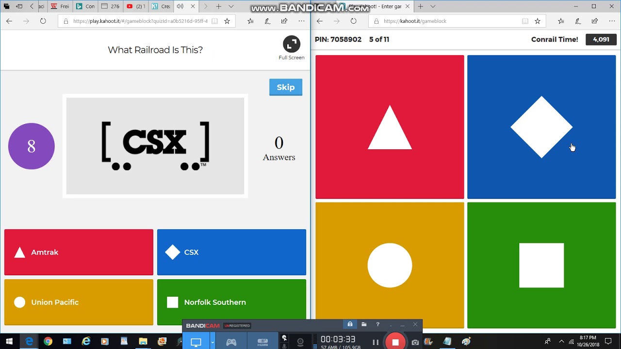 Kahoot! Gameplay!