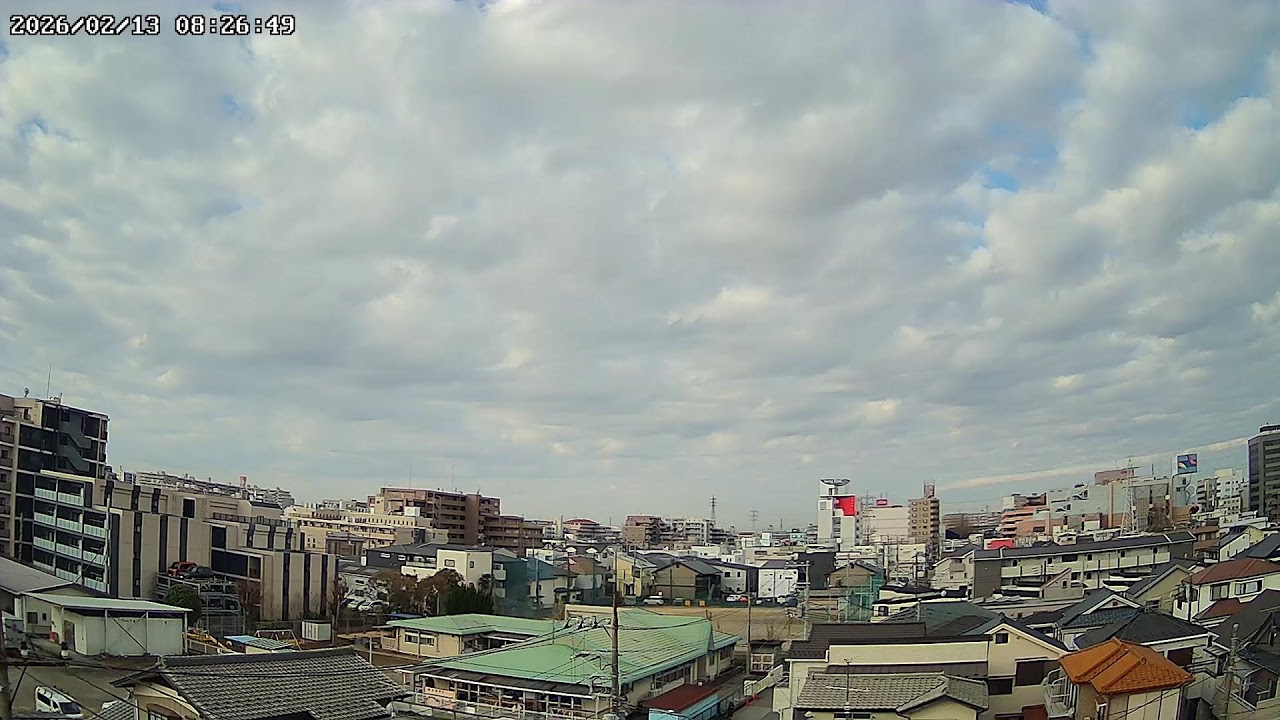 埼玉県越谷市登戸町お天気ライブカメラSaitama Koshigaya weather Live camera.world.cam