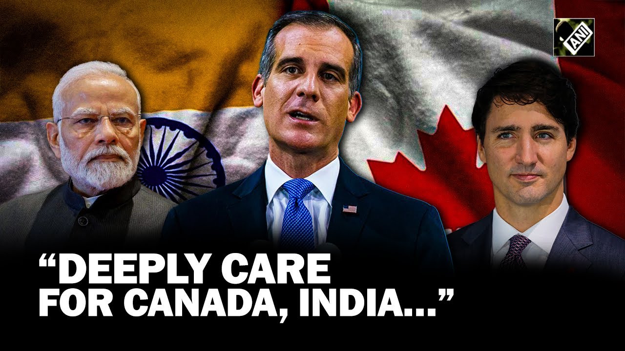 &ldquo;Deeply care for Canada, India&hellip;&rdquo; US Ambassador to India Eric Garcetti on India-Canada Political row