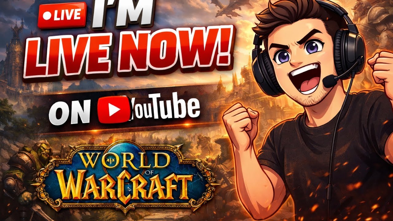 Working on my main for World of Warcraft