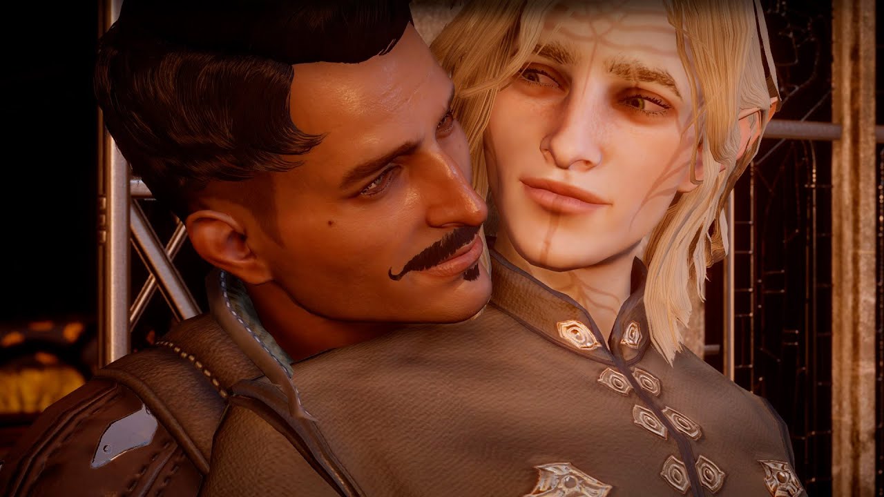 ПОЛНЫЙ РОМАН Дориан X Лавеллан  | Complete Dorian x Lavellan Romance | Dragon age: inquisition
