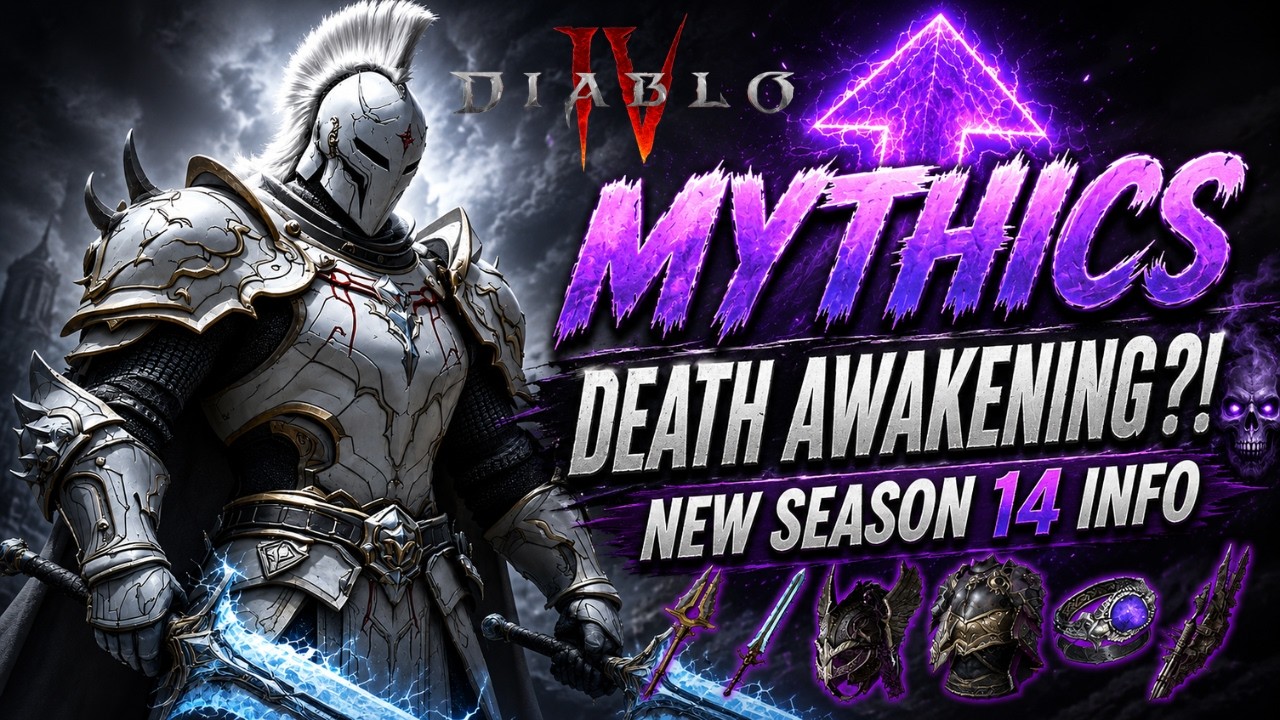 DEATH AWAKENING?! New Season 14 Updates Mythics 3.0