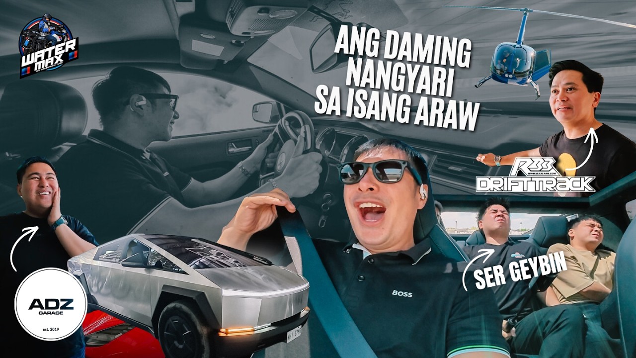 Ang daming nangyare sa loob ng isang araw with adz garage ser geybin and R33
