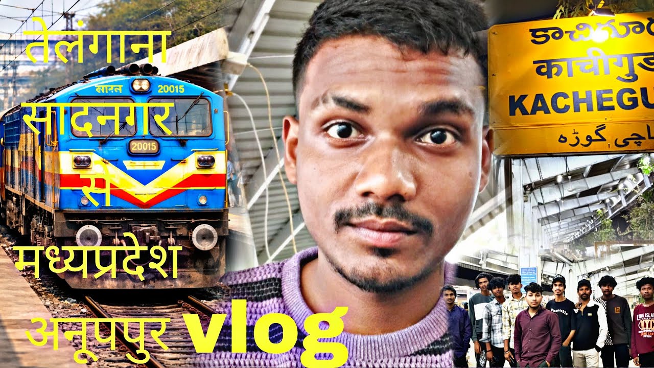 Telangana to madhya pradesh vlog.. Pure 14 ghante late 😞😞😞