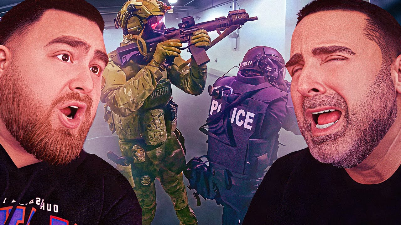 THIS WAS OUTRAGEOUS! LosPollosTV And Dad React To When A Whole Police Station Gets Hijacked!