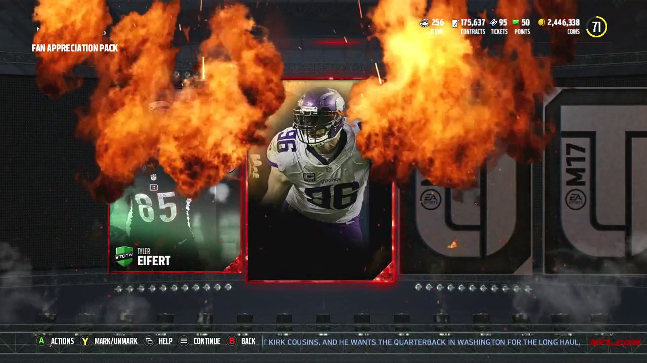 Madden 17 Ultimate Team :: The Most JUICED PACKS EVER?! Free GOLDEN TICKET!! Madden 17 Ultimate Team