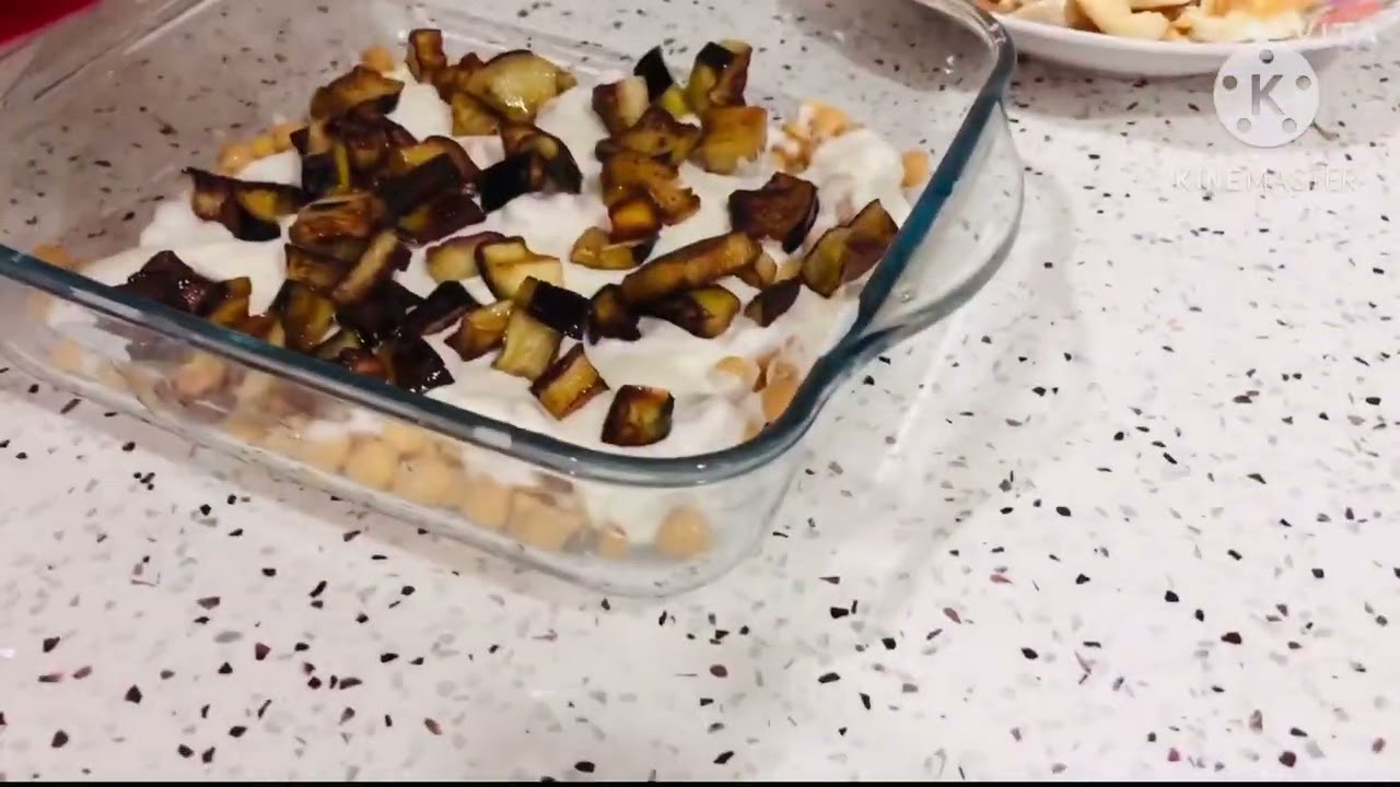 طريقة عمل فتة الباذنجان🍆بطعمها اللذيذ جدا👍😋