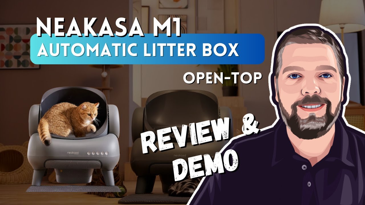 Обзор и демонстрация автоматического туалета Neakasa M1 (с открытым верхом)