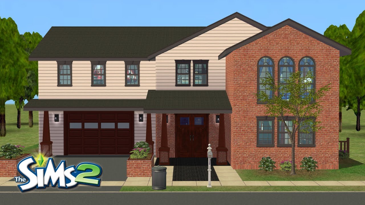 350 Mountainside Rd: The Sims 2 Speed Build