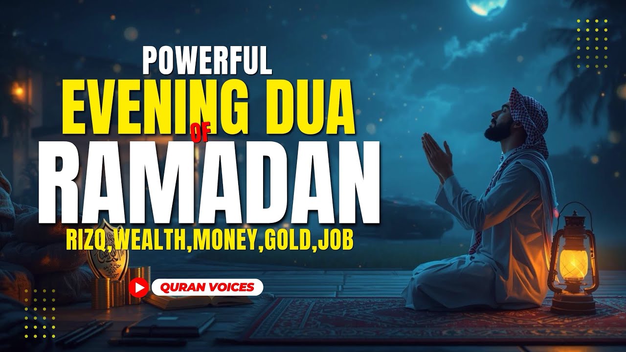 Evening Adhkar (أذكار المساء) | Powerful Night Dua for Peace, Mercy & Allah’s Blessings