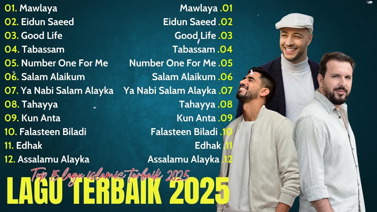 Lagu Religi Islami Terbaik 2025 | Maher Zain, Harris J, Humood Alkhudher