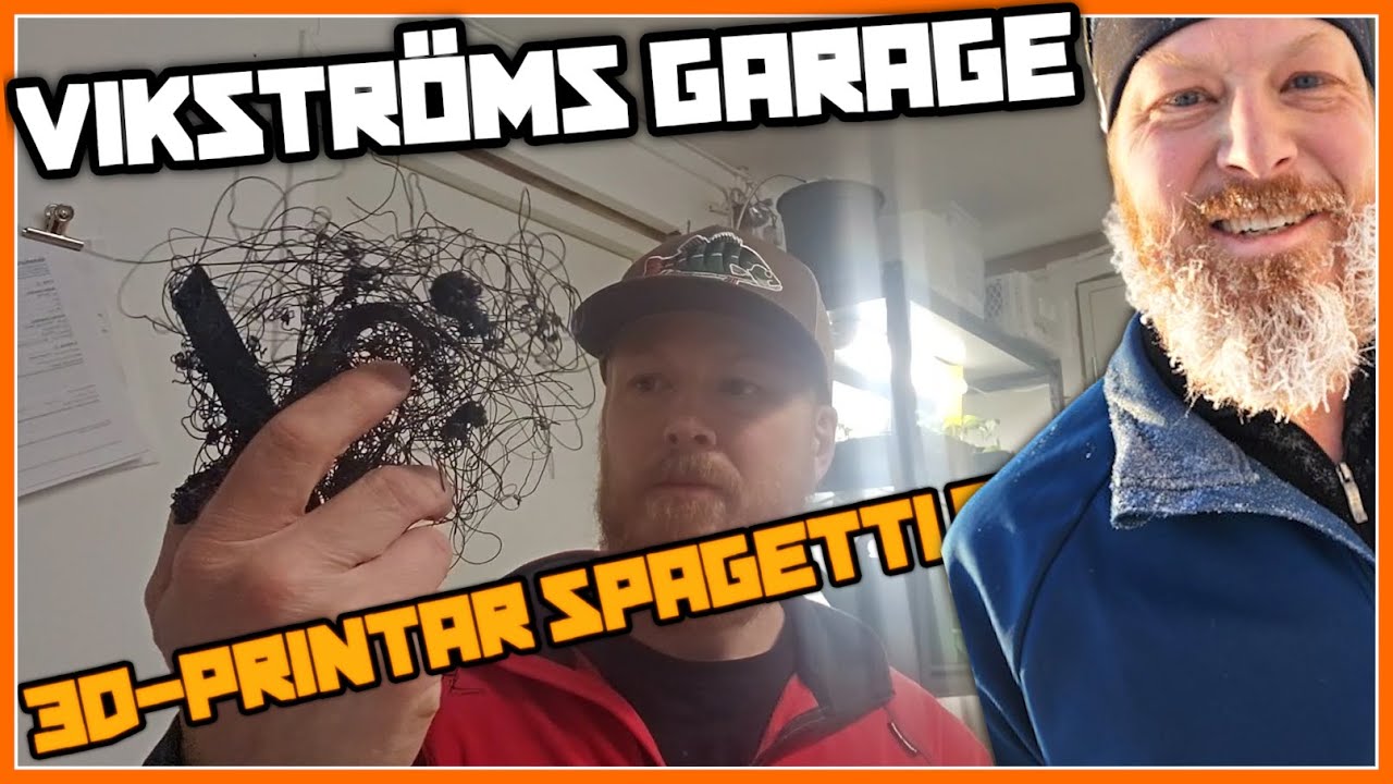 Spaghetti Incident med 3D printer