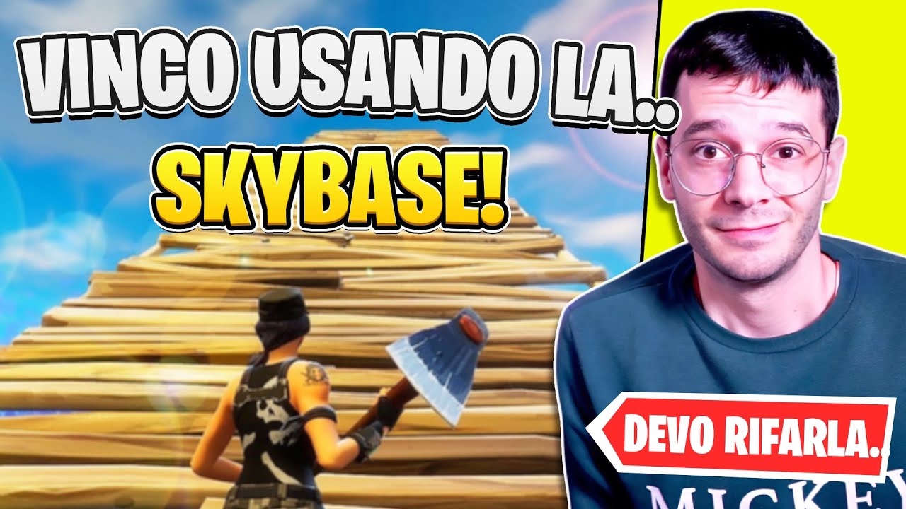VINCO QUASI DI SKYBASE... su Fortnite ITA #fortnite #fortniteita #smi_ii