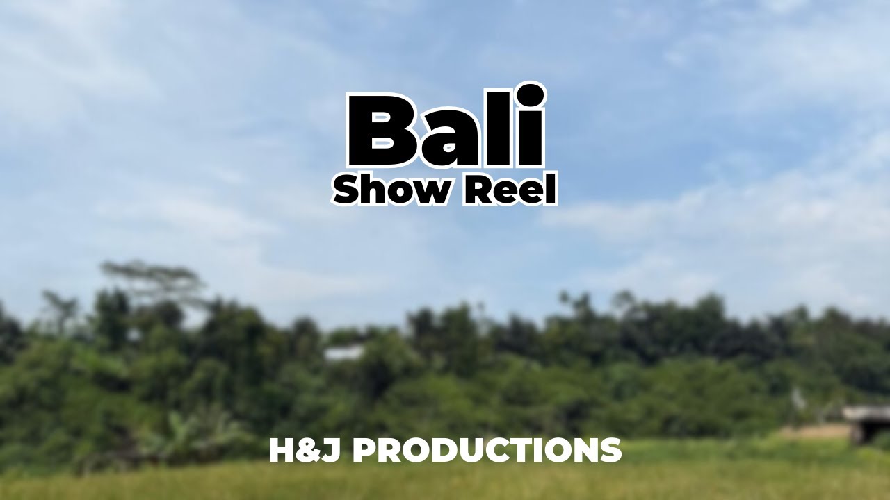 Bali Travel ShowReel