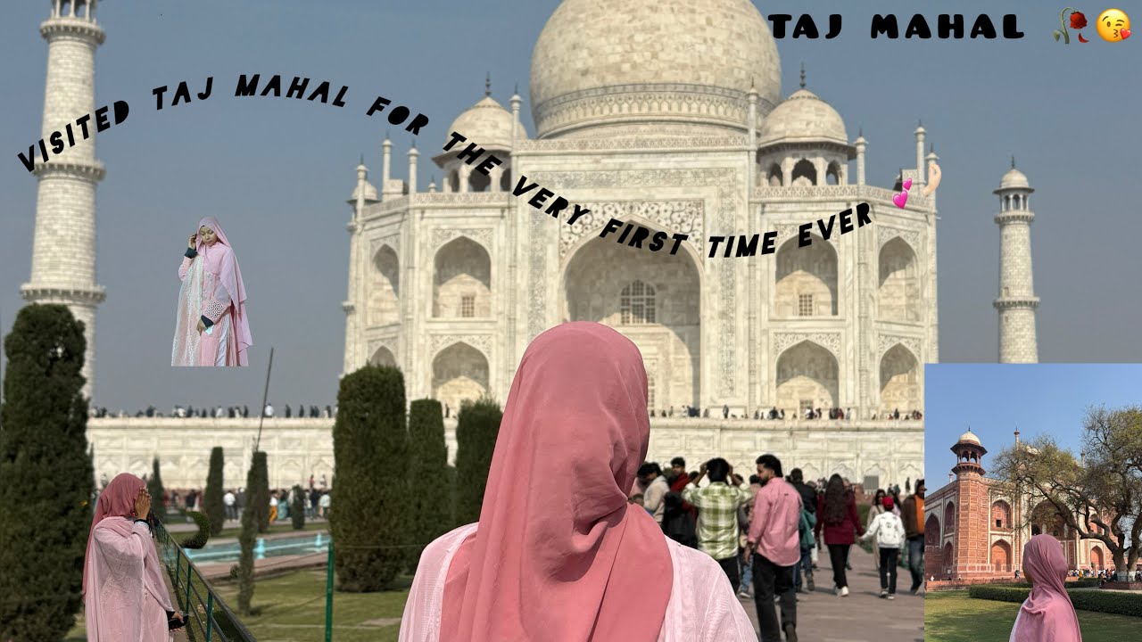 Visited Agra for the very first time ever and we enjoyed a lot 🫀💕