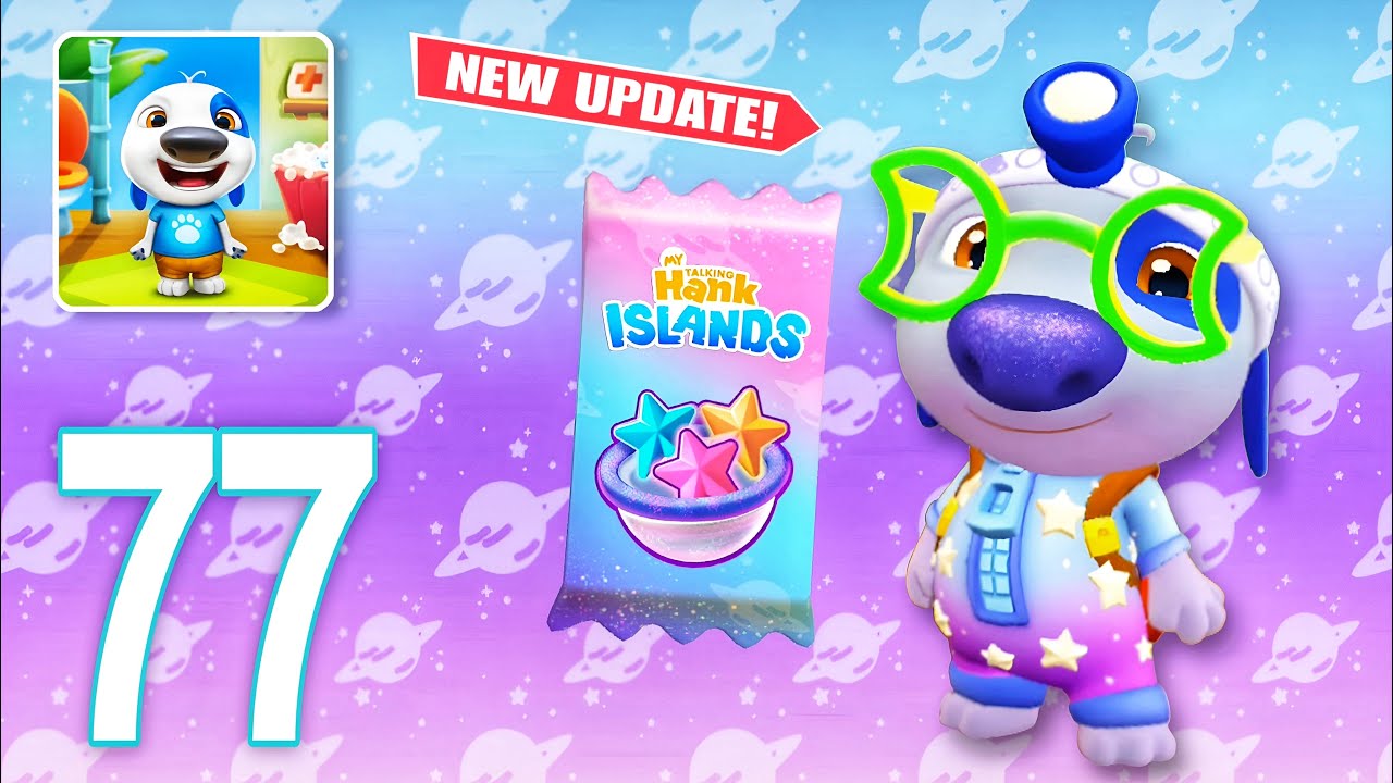 My Talking Hank Islands New Albums - Gameplay Part 77 (Android/iOS)