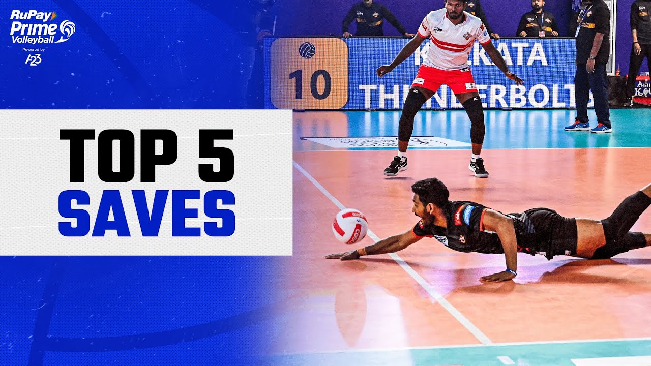 Top 5 Saves | Prime Volley
