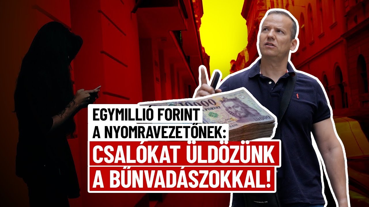 Egymillió forint a nyomravezetőnek: Csalókat üldözünk a Bűnvadászokkal!