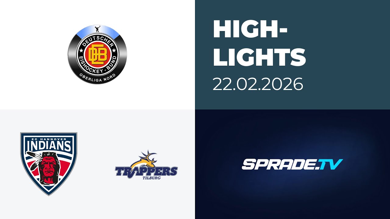 22.02.2026 - Highlights - Hannover Indians vs. Tilburg Trappers